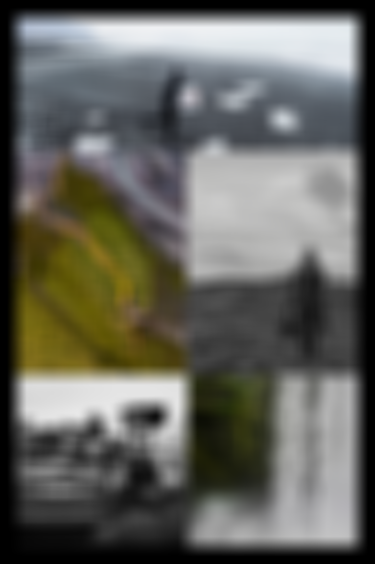 Collage from ION's shooting in Iceland with foiling, nature and roadtripping