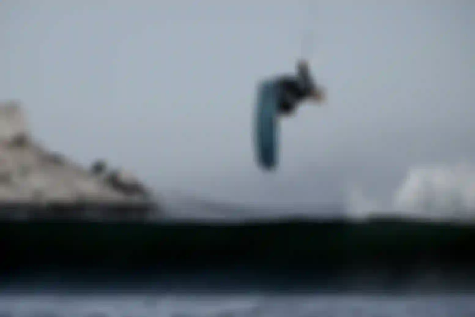 Xander Raith Kiteboarding in Namibia