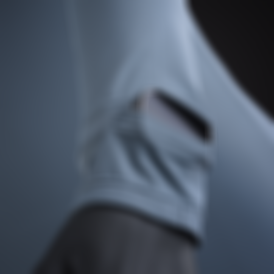 Close up of the arm end of ION's Sun Pro Rashguard with watch opening