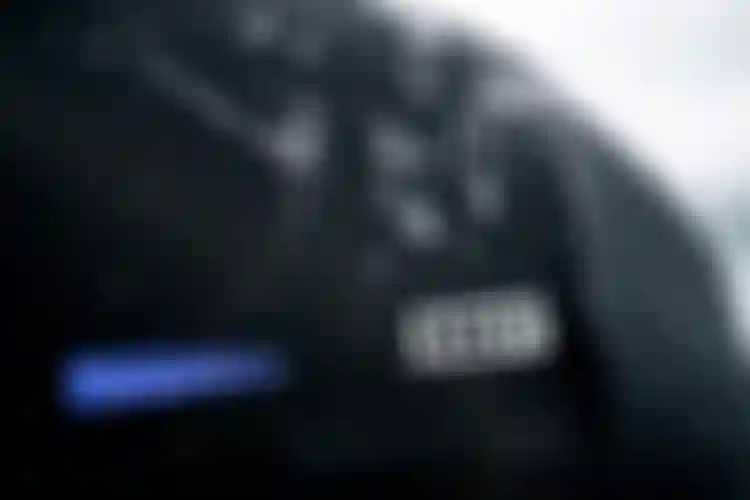 Close up of a wetsuit with grid outside structure.
