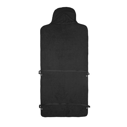 Seat Towel waterproofed - black - OneSize