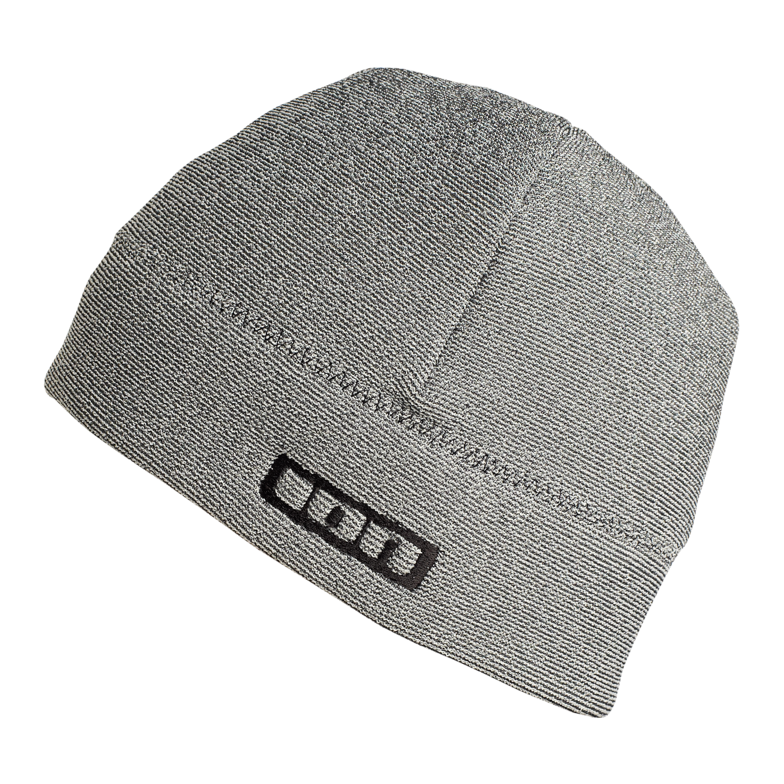 ION Wooly Beanie bonnet tricoté unisexe en gris chiné