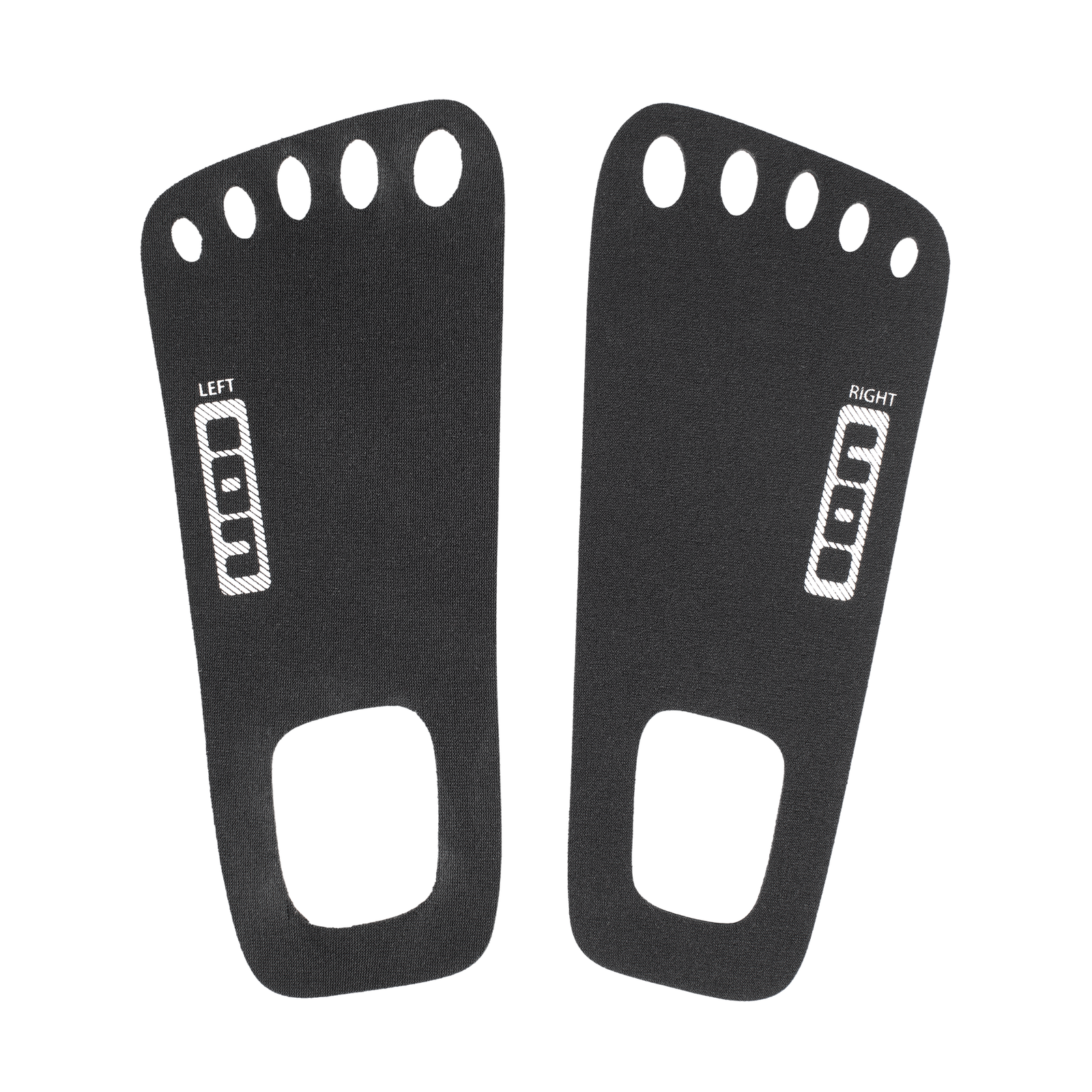 ION Foot Protector Neopren Fußschutz Onesize in schwarz, Paar Draufsicht