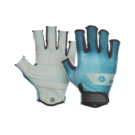 Amara Gloves Half Finger - teal - 48/S