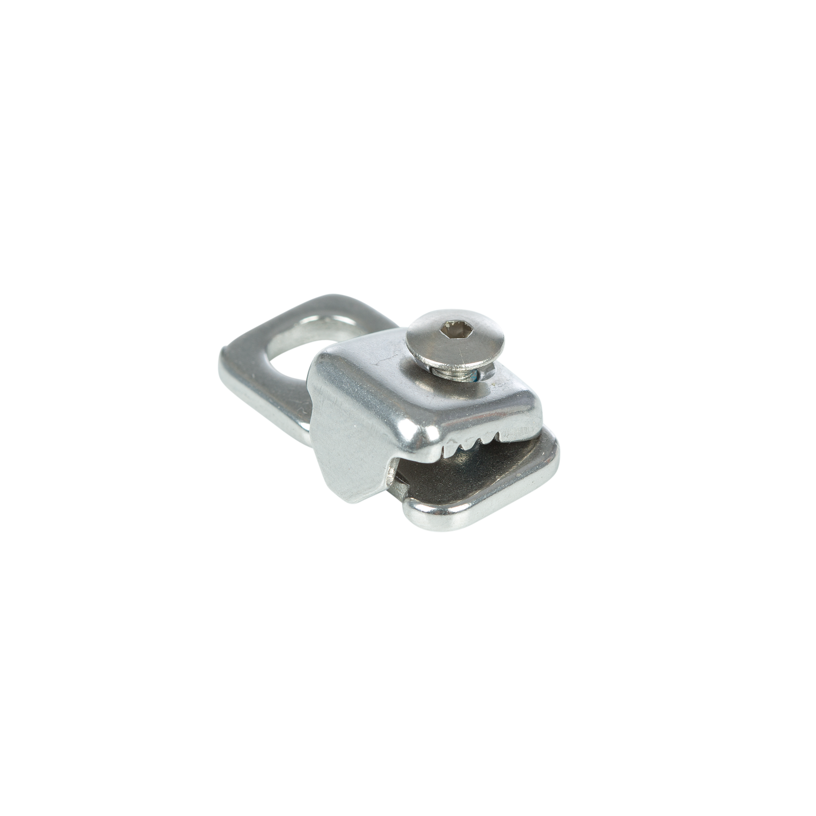 ION Clamp Plate for Webbing Slider C-Bar spare part in silver