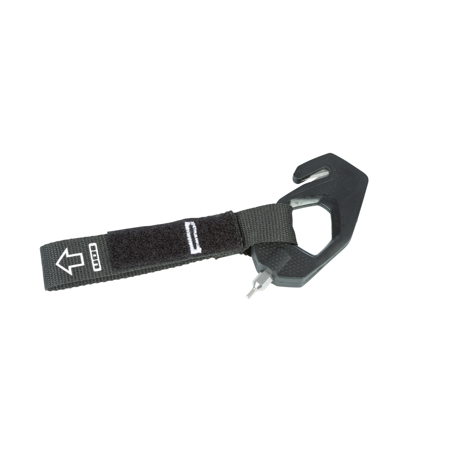 ION Kite Knife 2.0 Multitool Sicherheitsmesser in schwarz mit Klettverschlussband
