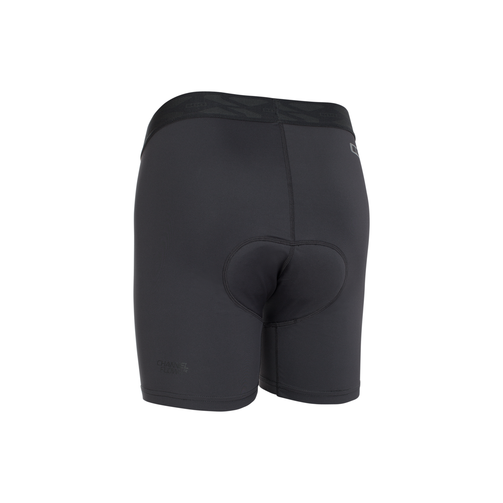 ION In-Shorts Damen Radinnenshorts in schwarz mit Sitzpolster für Radfahren