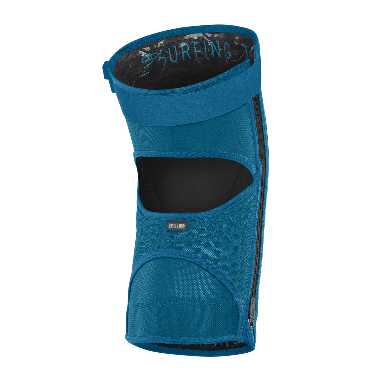 Genouillère à zip ION K-Traze Amp en bleu océan avec protection SAS-TEC