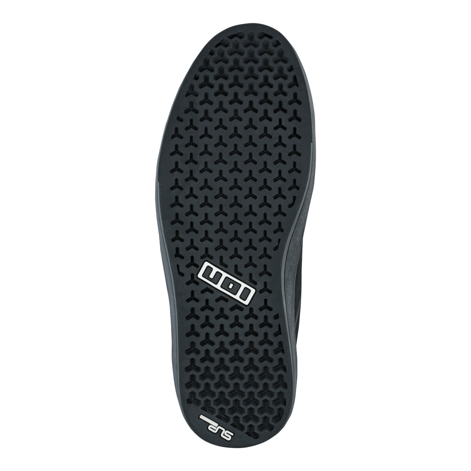 Semelle de la chaussure vélo à pédales plates ION Bike Seek Amp en noir avec profil Pin Tonic