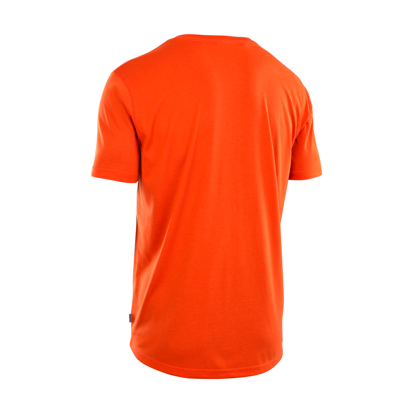 ION Bike Seek DR 2.0 short-sleeve cycling tee in orange-red for mountain biking – back view