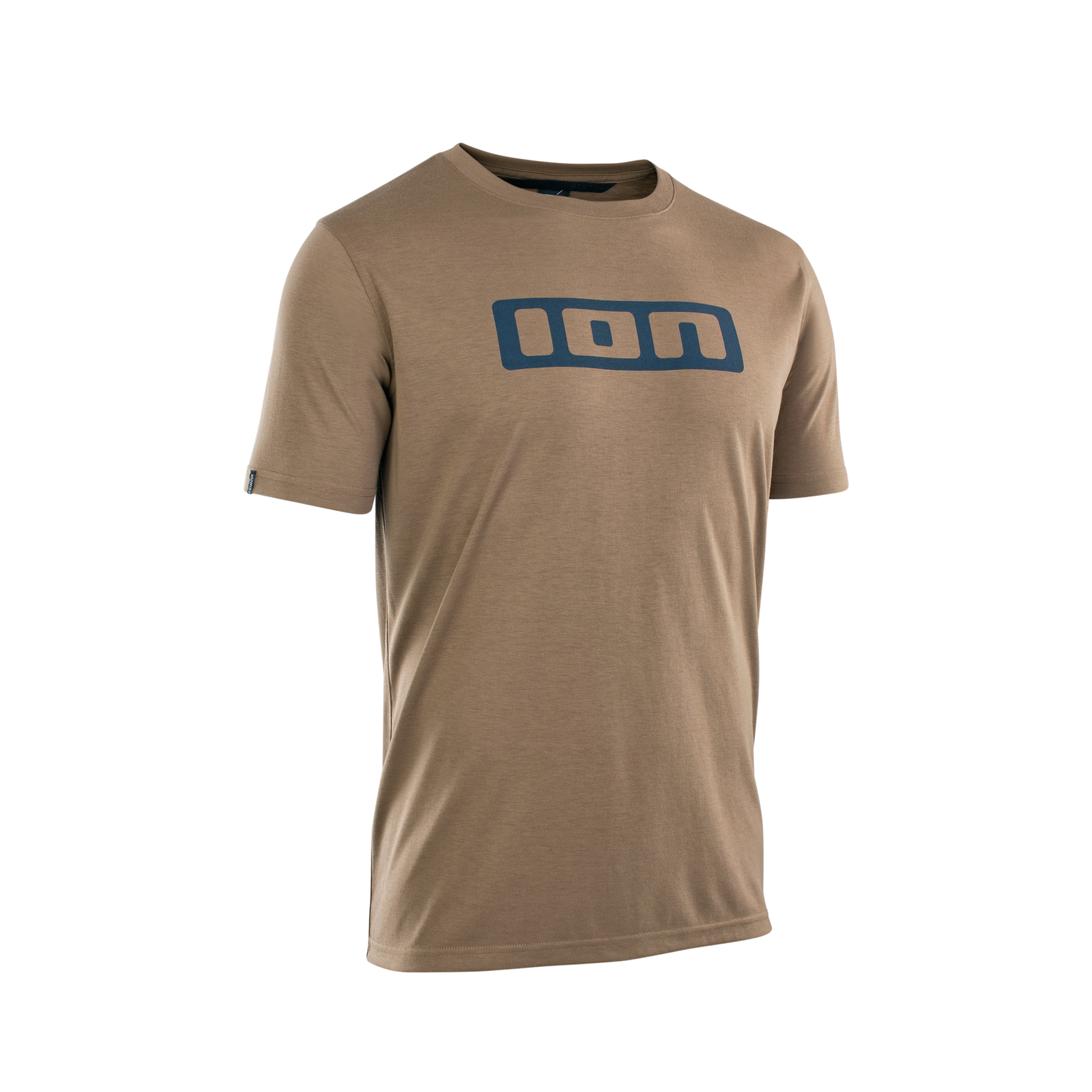 ION Seek DR 2.0 short-sleeve cycling tee in mud for mountain biking