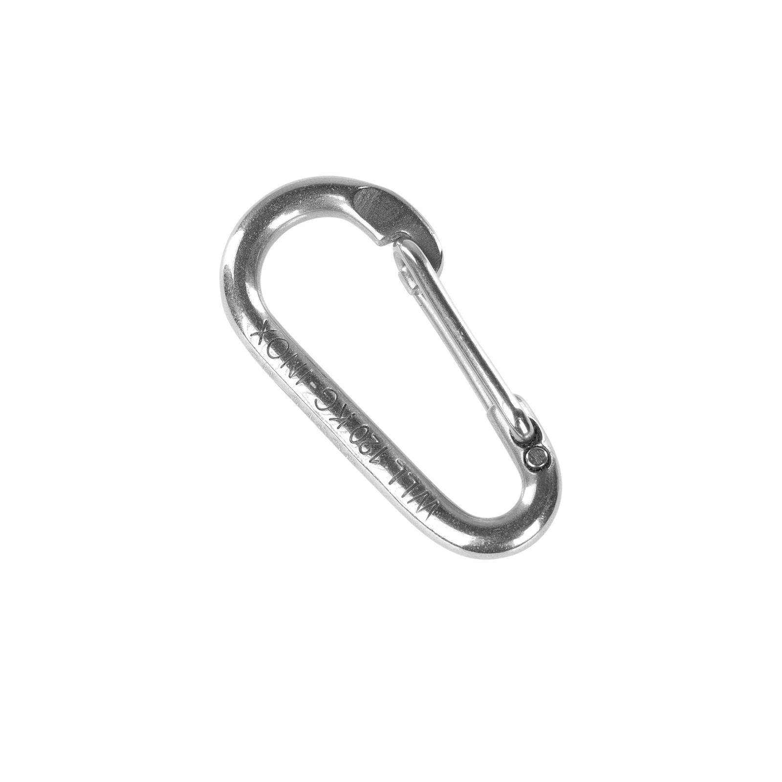ION Harn Sp Carbine Hook for Rope Metal Slider stainless steel carabiner in silver