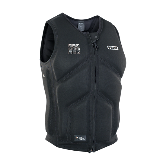 Collision Vest Core Front Zip - 900 black