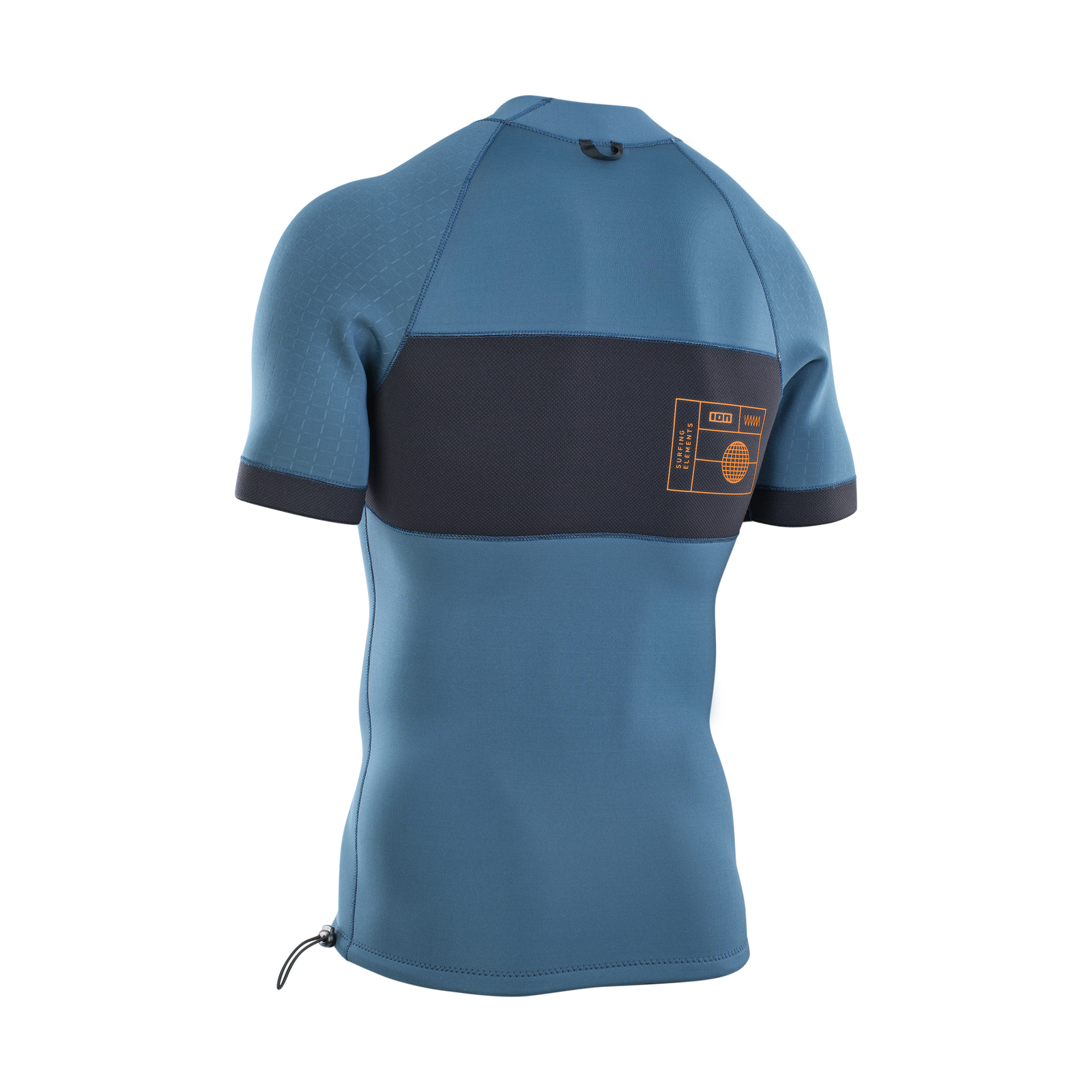 ION Neo Top haut en néoprène manches courtes 2/2 mm homme en bleu océan et marine