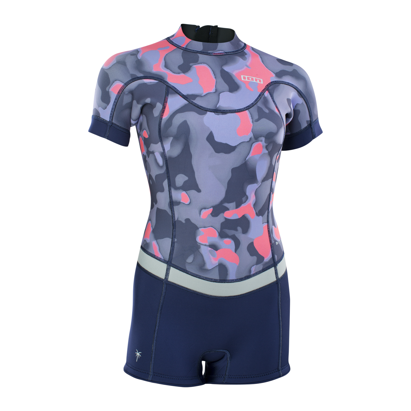 Women Wetsuit Amaze Shorty 2.5 Shortsleeve Back Zip | ION Water