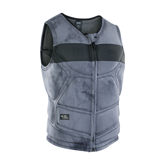 Collision Vest Select Front Zip - 259 tiedye-ltd-grey