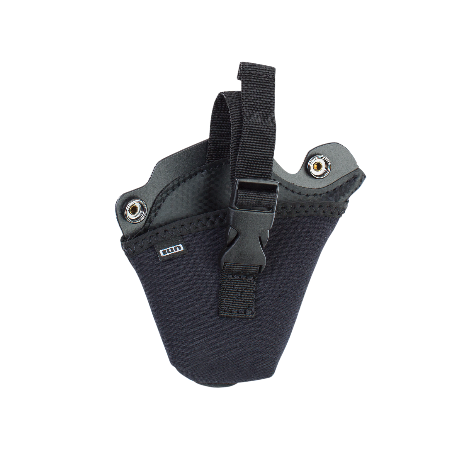 ION Walkie Talkie earpad right side Onesize in black with nylon strap and snap buckle