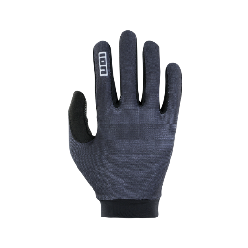 Gloves ION Logo unisex - 900 black - XXS