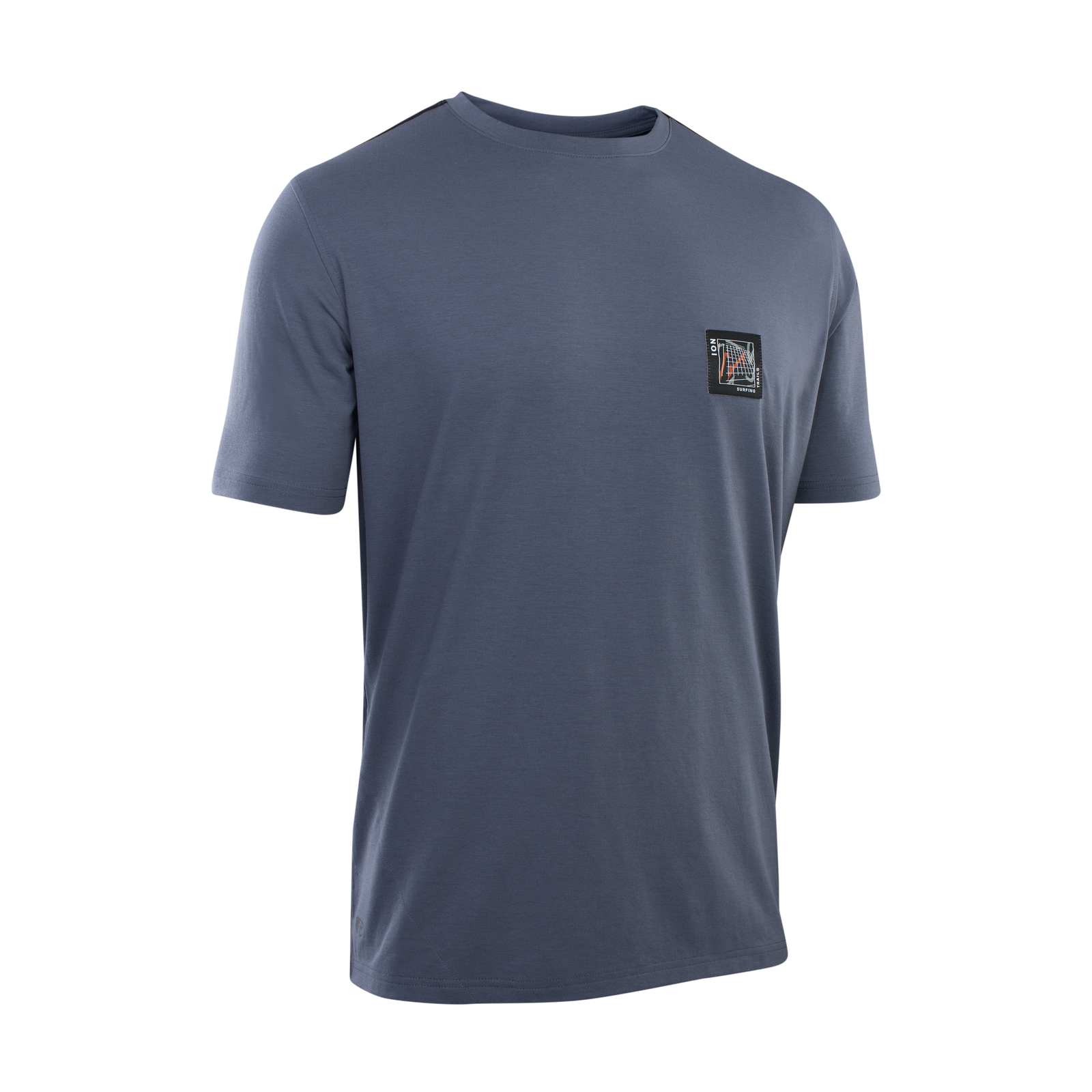 ION Bike Seek Amp Herren Kurzarm-Radtrikot in slate-blau für Mountainbike und Trail-Riding