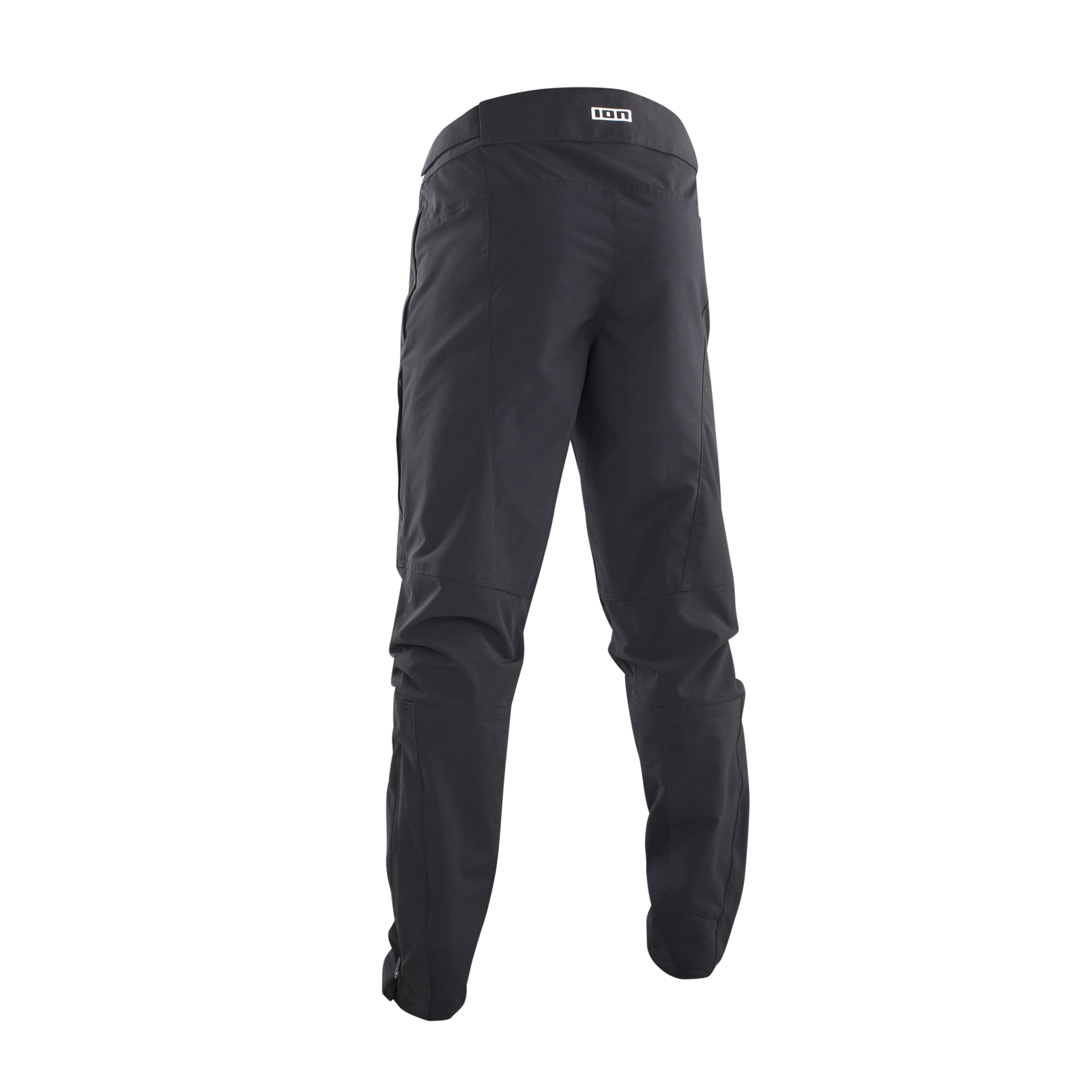 ION Shelter 4W Softshell cycling pants men in black for mountain biking back view