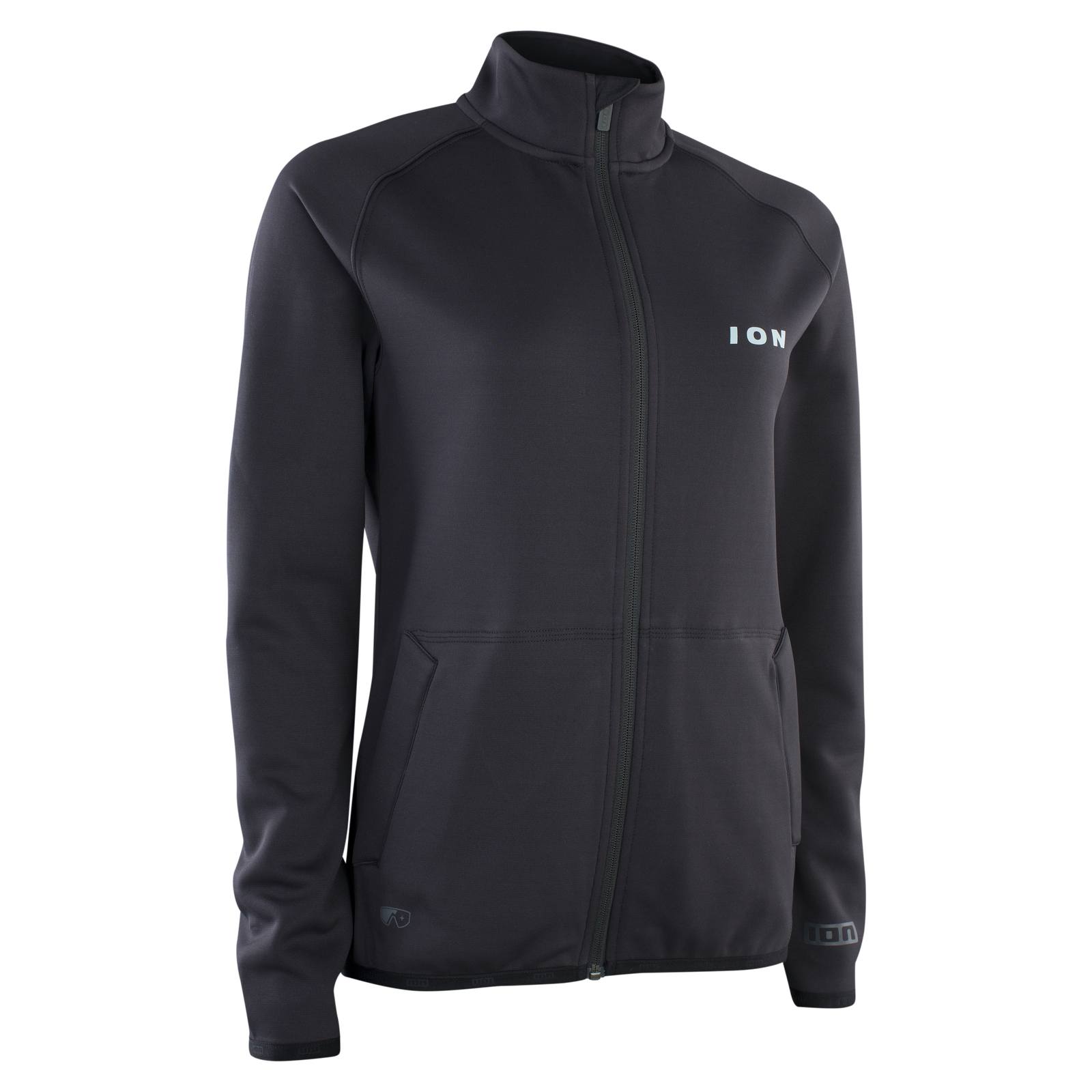 ION Bike Traze Amp Full-Zip Damen Fleecejacke in schwarz für Mountainbiking