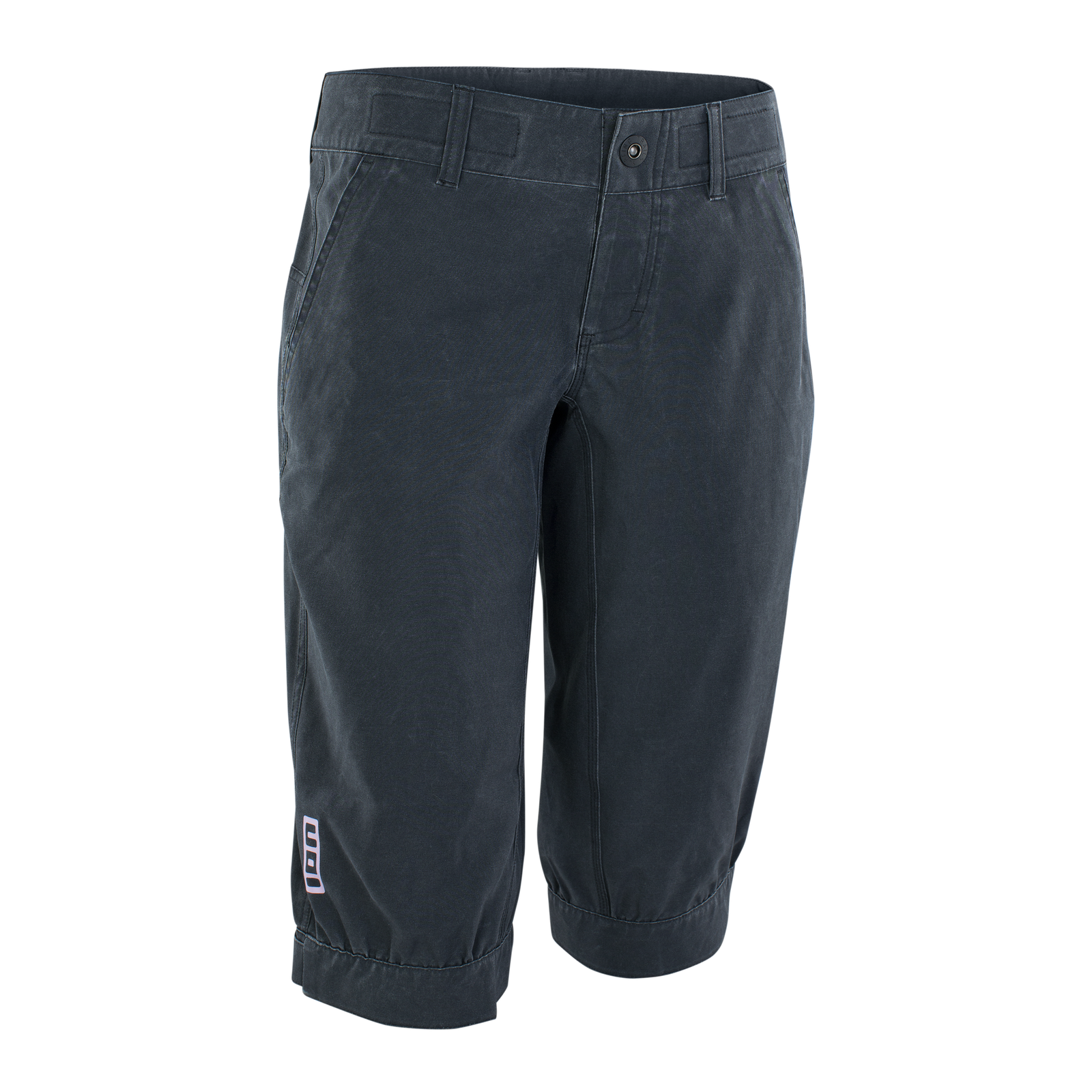 Pantaloncini ciclismo donna ION Bike Seek in blu ardesia scuro per mountain bike