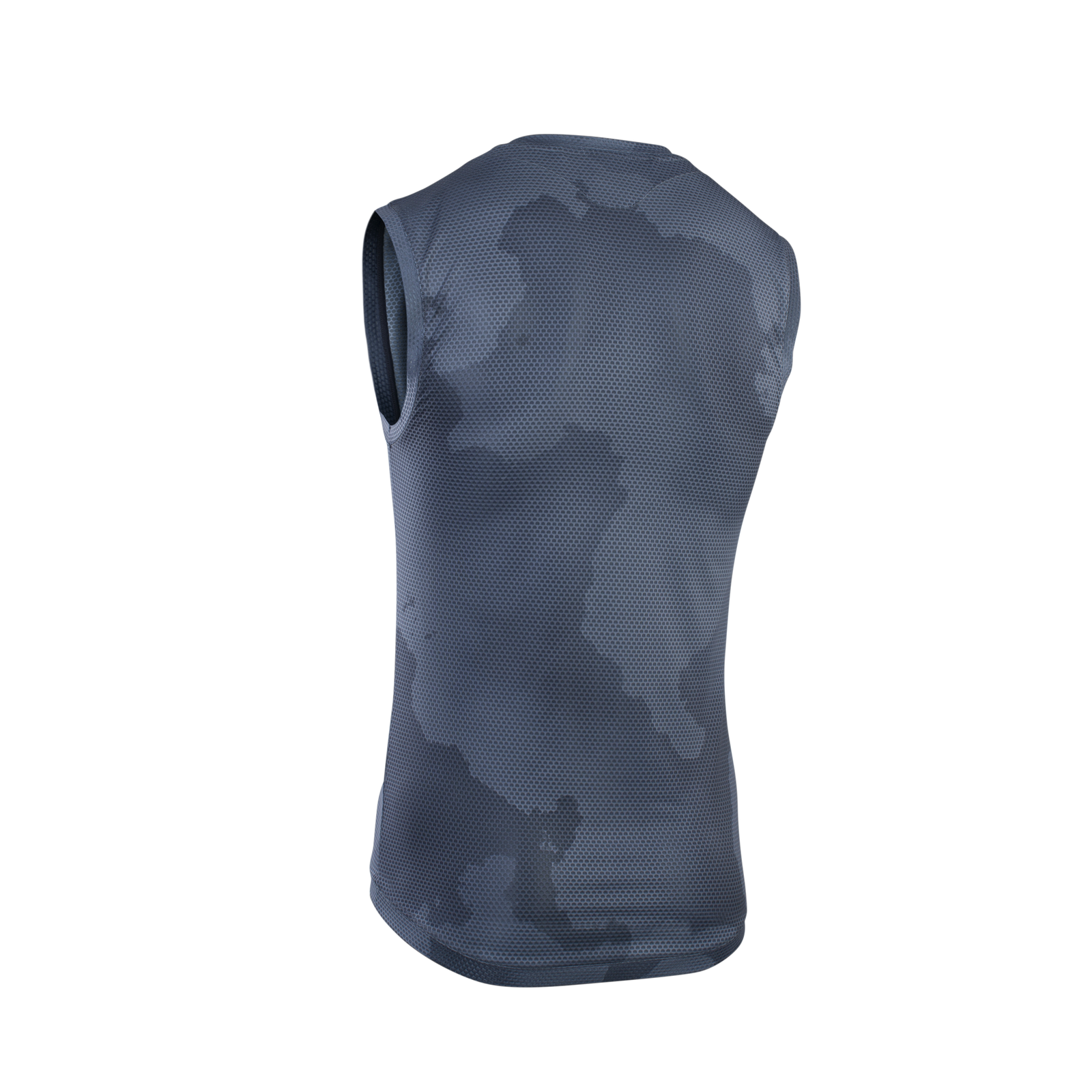 ION Bike Base Layer Tank Herren ärmellos in slate blue camo für Mountainbiking