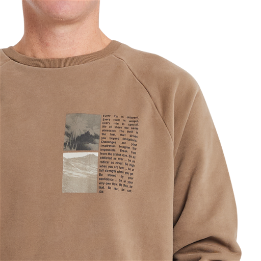 Sweater Surfing Elements men - 896 mud brown - 48/S