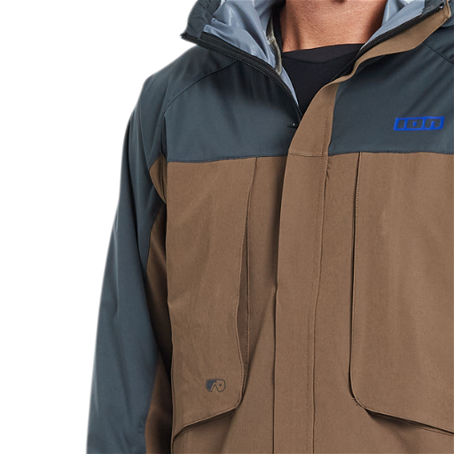 Outerwear Shelter Jacket 3L Hybrid unisex - 896 mud brown - 44/XXS