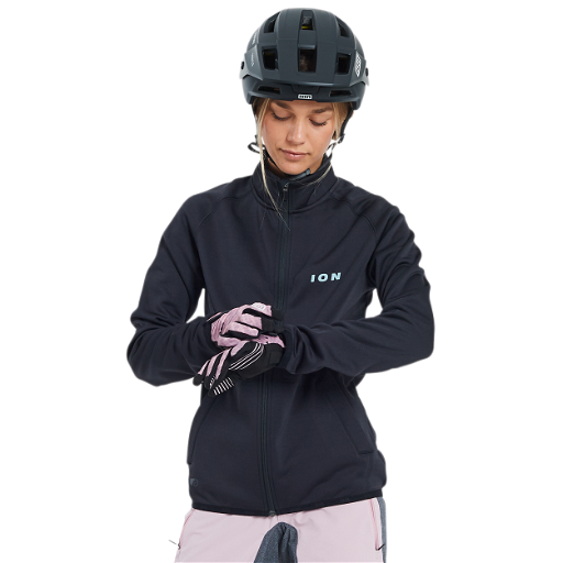 Bike Sweater Traze Amp Full Zip women - 900 black - 36/S