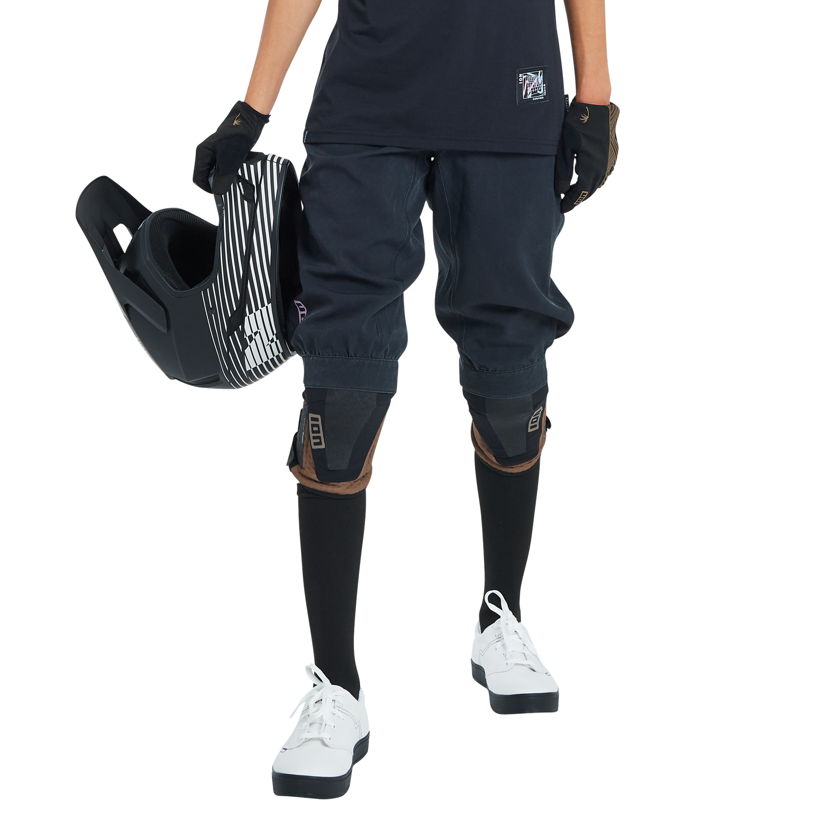 ION Bike Shorts Seek donna pantaloncini ciclismo in nero per mountain bike
