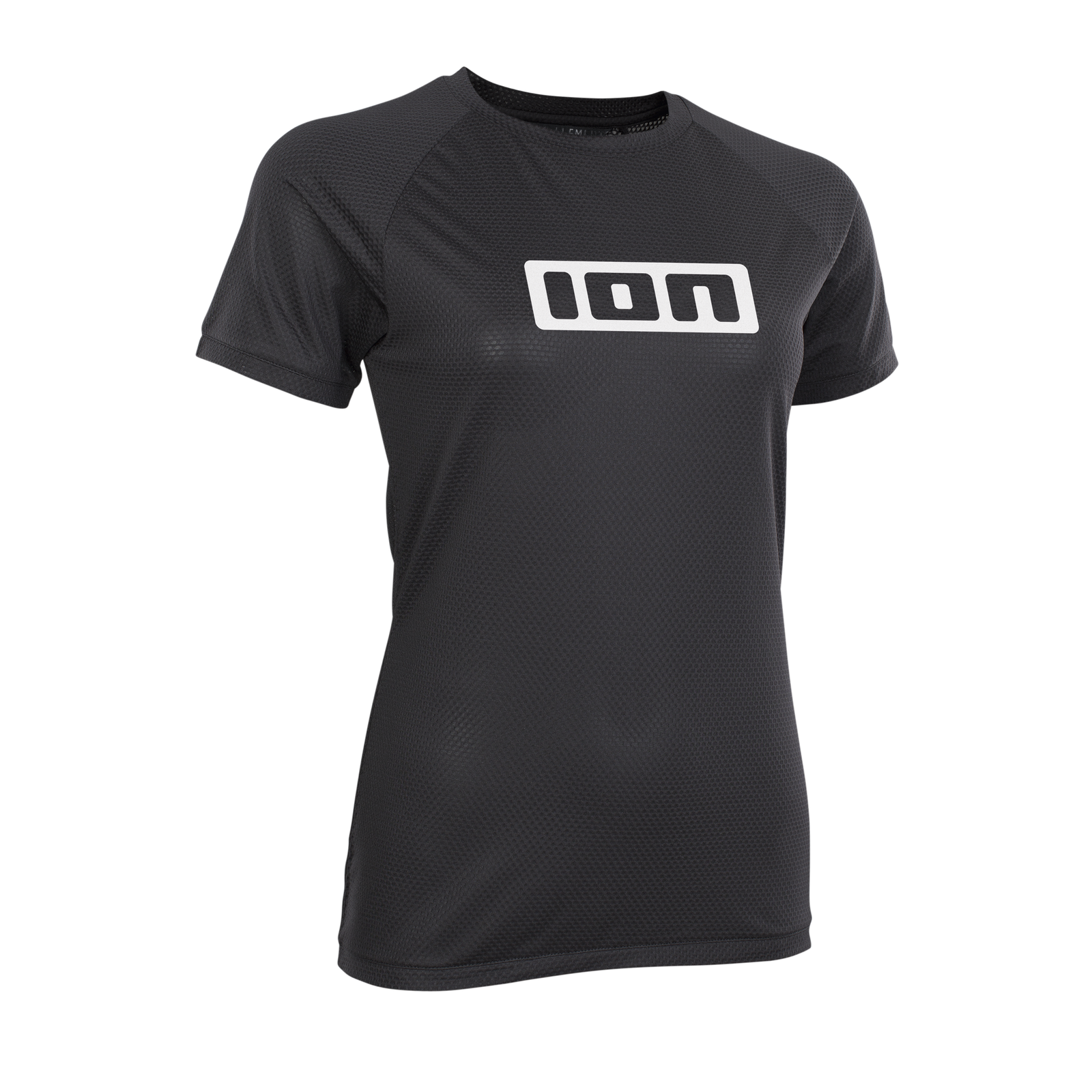 ION Base Tee SS haut de base manches courtes femme en noir pour le vélo tout-terrain