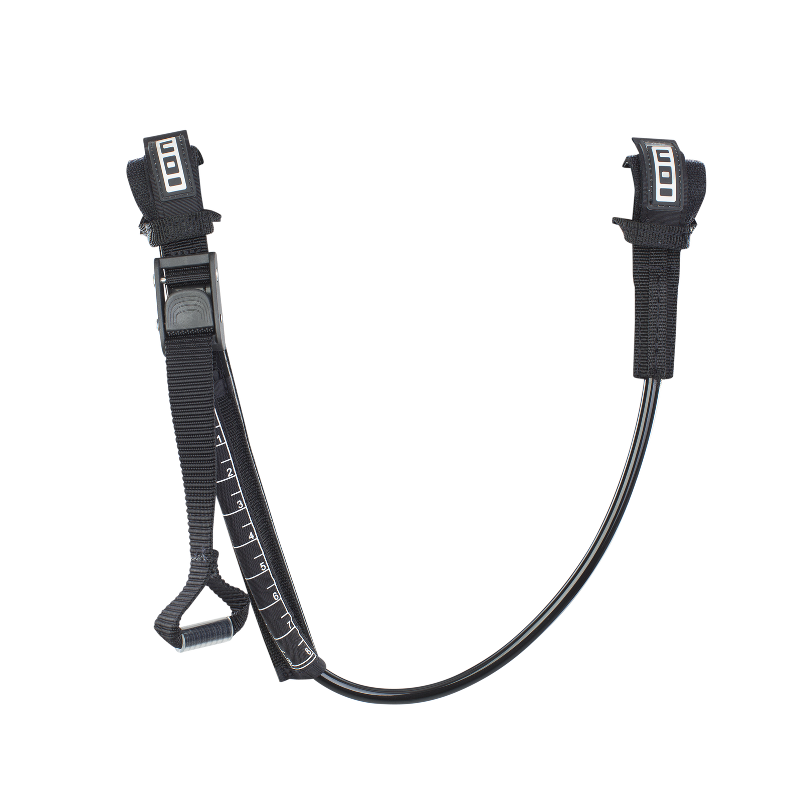 ION Vario windsurf harness line adjustable 22–34" in black with tube protection