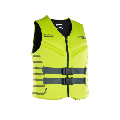 Booster Vest 50N Front Zip - lime - 56/XXL