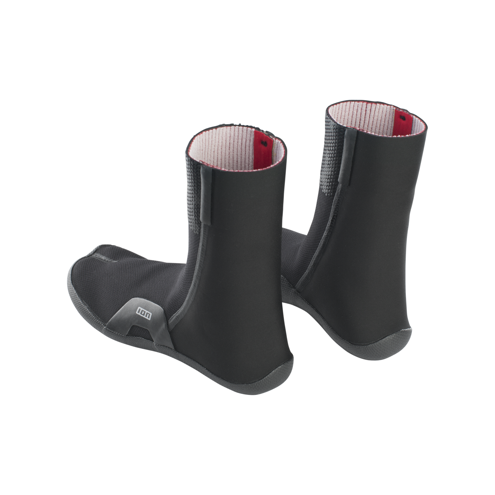 ION Ballistic 3/2mm split-toe neoprene socks in black, pair