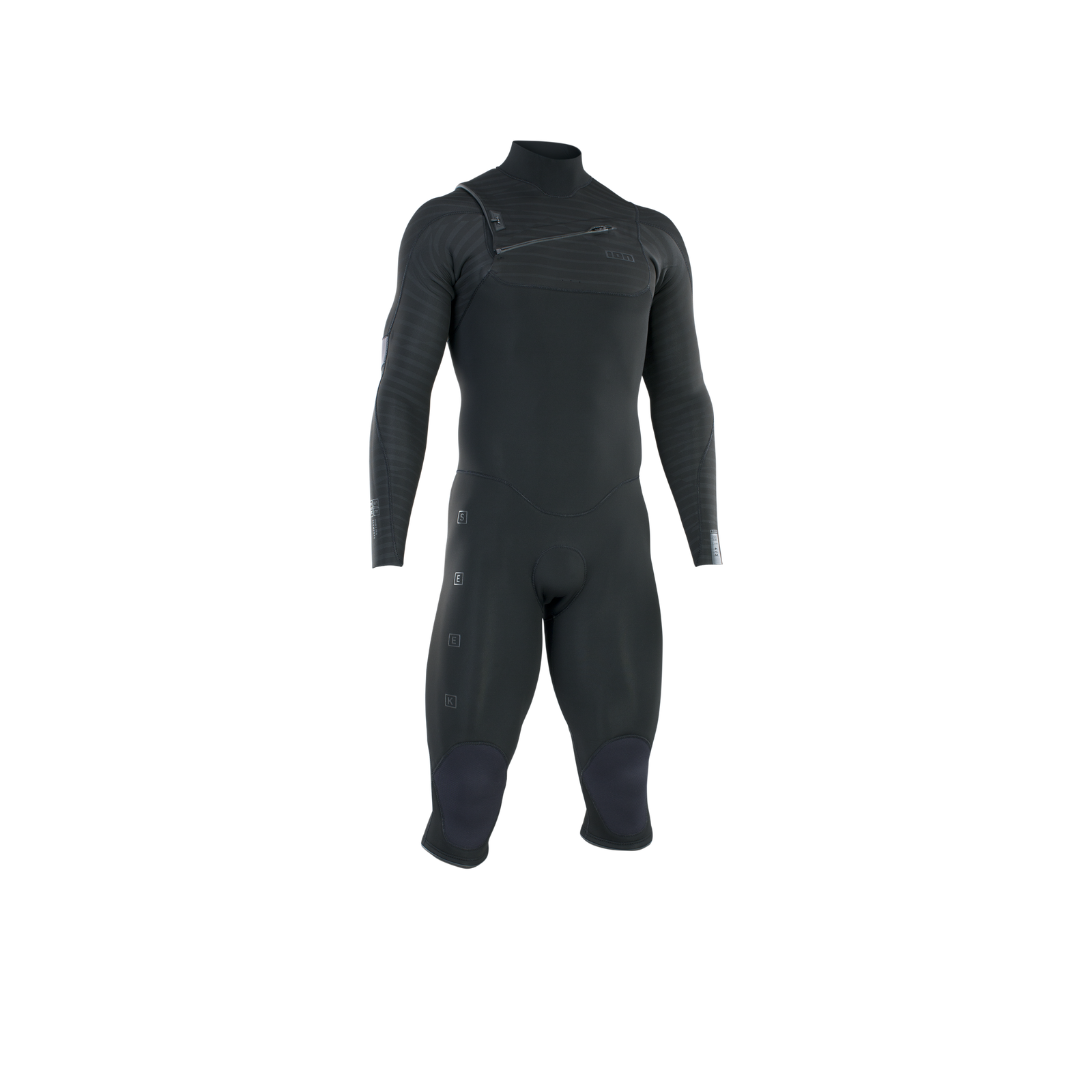 Combinaison ION Seek Core 4/3mm overknee manches longues zip frontal en noir