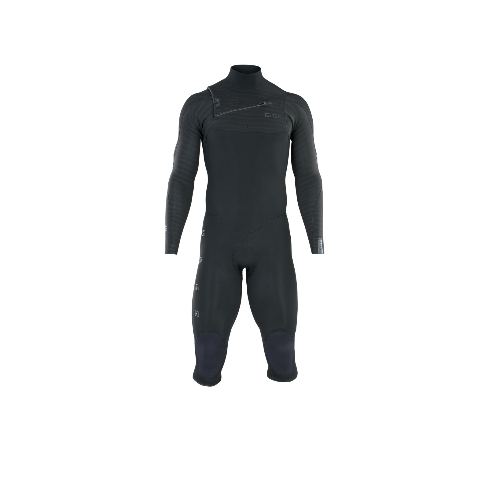 Combinaison néoprène ION Seek Core 4/3mm zip frontal overknee en noir