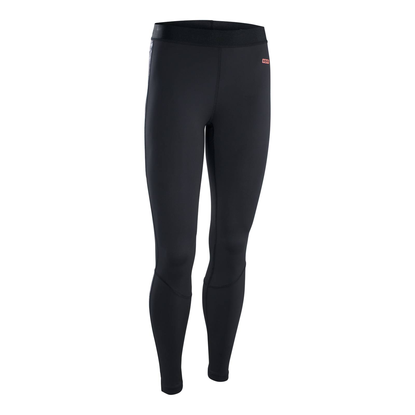 ION Water Rashguard Leggings en noir, vue de face