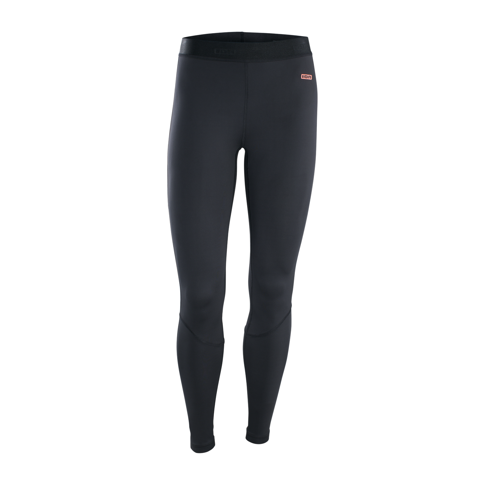 ION Water Rashguard Leggings en noir charbon avec protection UV, vue de face