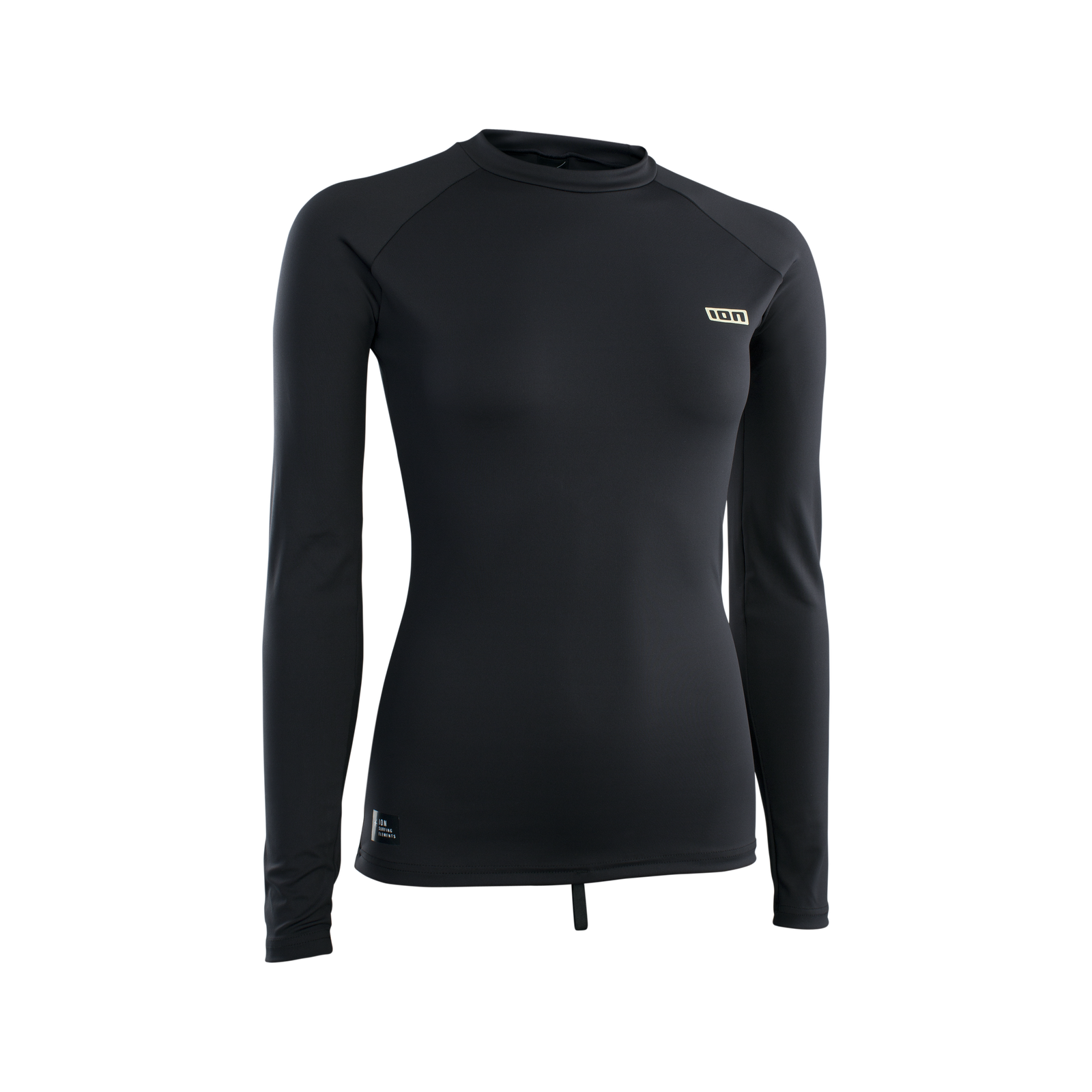 ION Water Rashguard LS Damen Langarm-Shirt in schwarz mit UV-Schutz