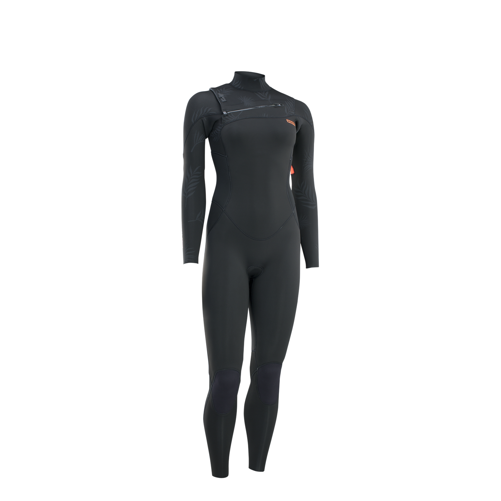 ION Amaze Core 5/4mm front-zip fullsuit wetsuit in black