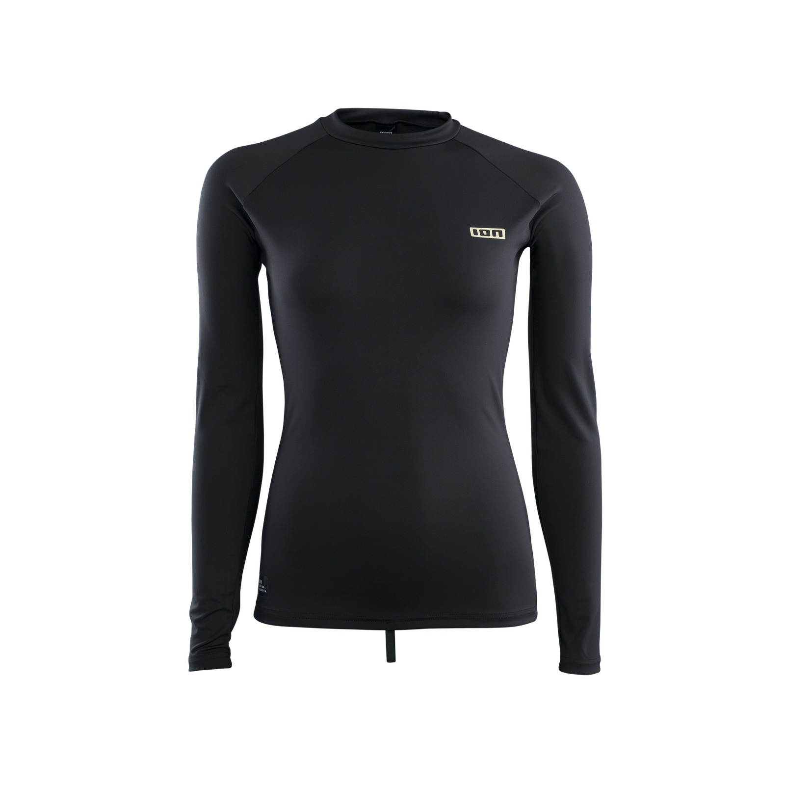 ION Water Rashguard LS Damen Langarm-Rashguard in schwarz mit UV-Schutz