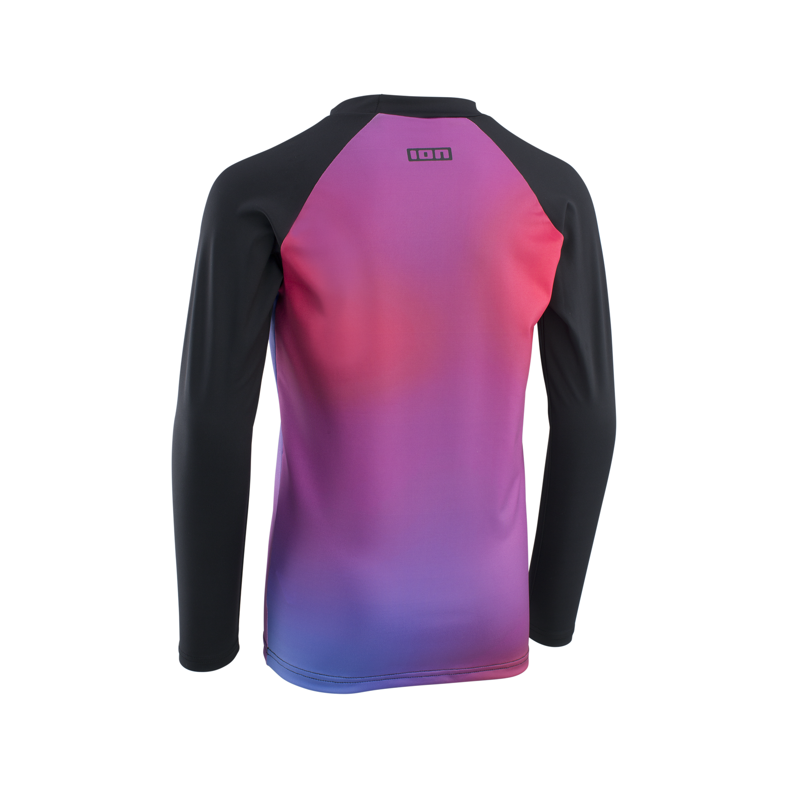 ION Capture rashguard manica lunga bambina in sfumatura rosa-viola e nero, vista posteriore
