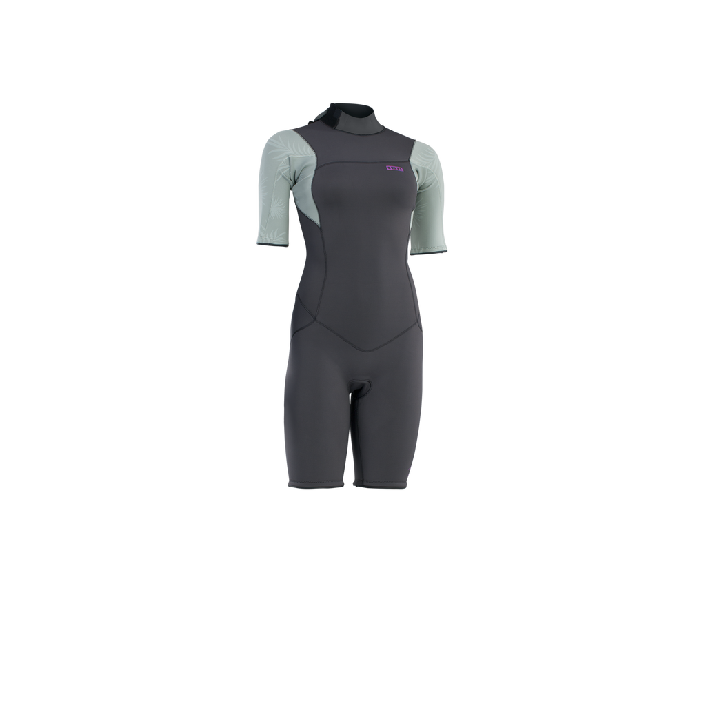 Combinaison Shorty ION Amaze 2.0 LS Back Zip Femme - Capsule-rose 2023 | Néoprène Pour Sports Nautiques