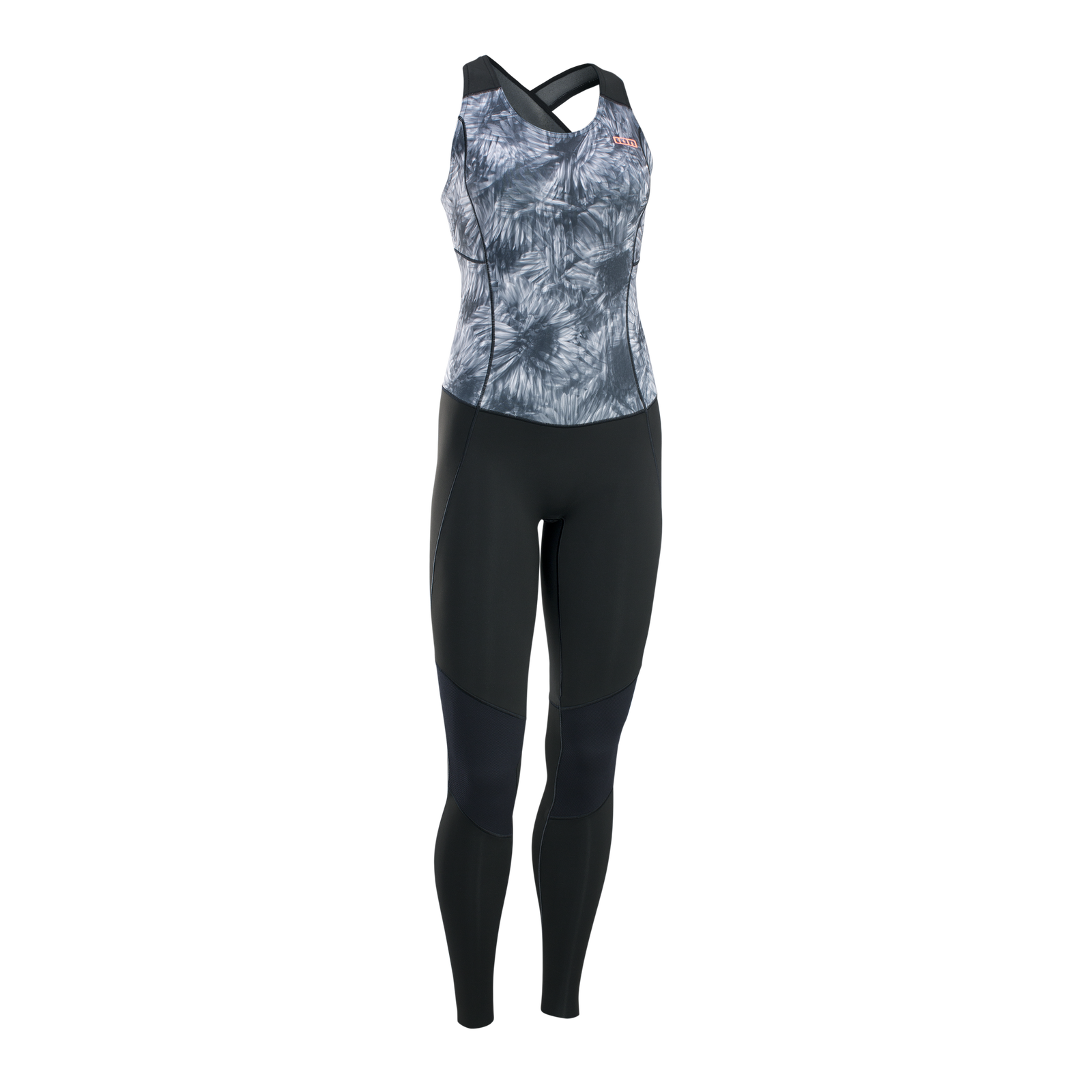 ION Amaze Long Jane 1,5 mm Neoprenanzug für Damen in schwarz mit Tie-Dye-Print