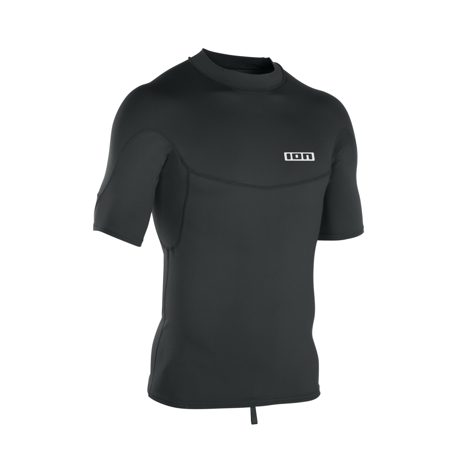 ION Thermo Top SS men short-sleeve neoprene top in black front view