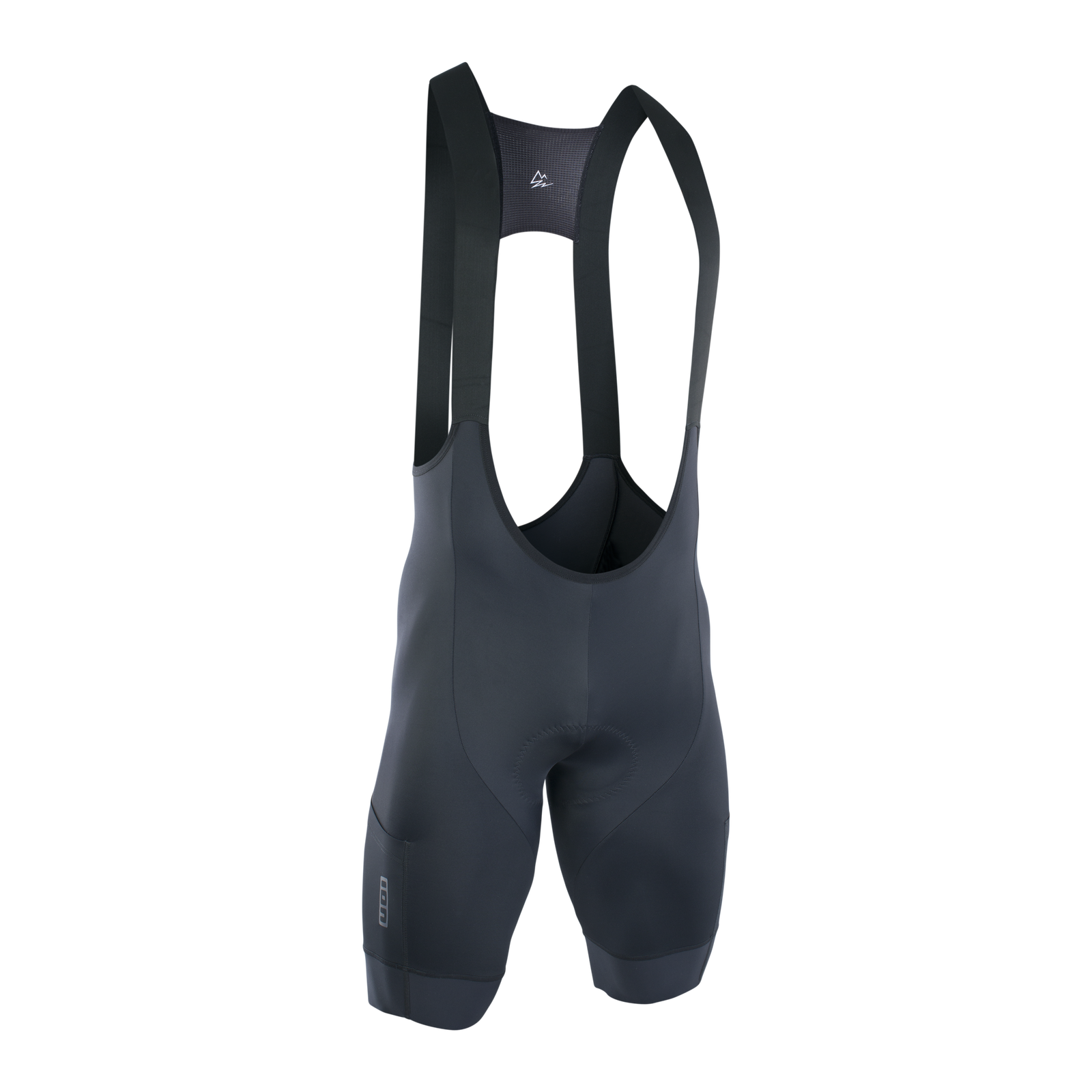 ION Bike VNTR Amp bib shorts men in black for gravel riding and bikepacking