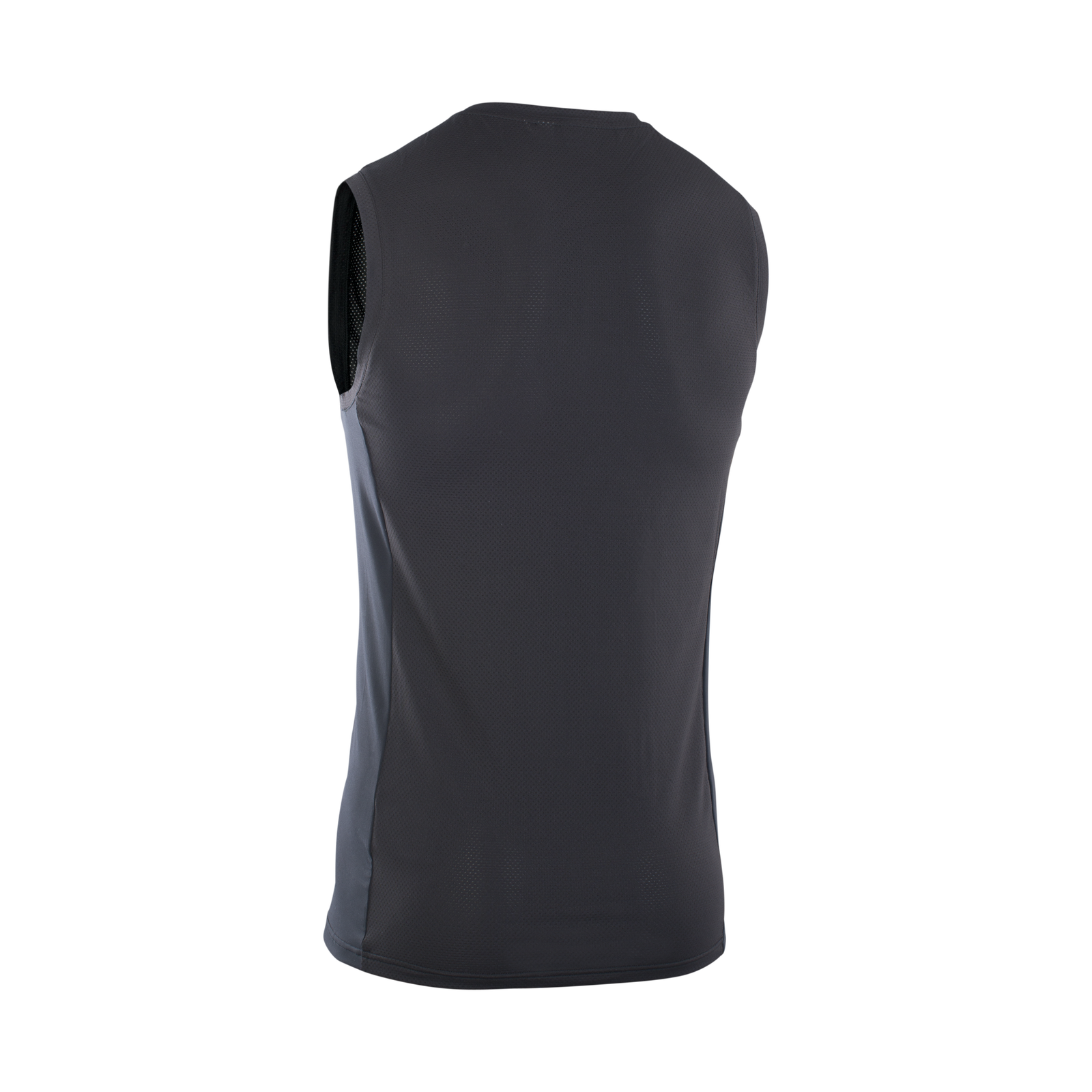 ION Bike Baselayer Tank débardeur de base homme en noir charbon pour VTT vue arrière