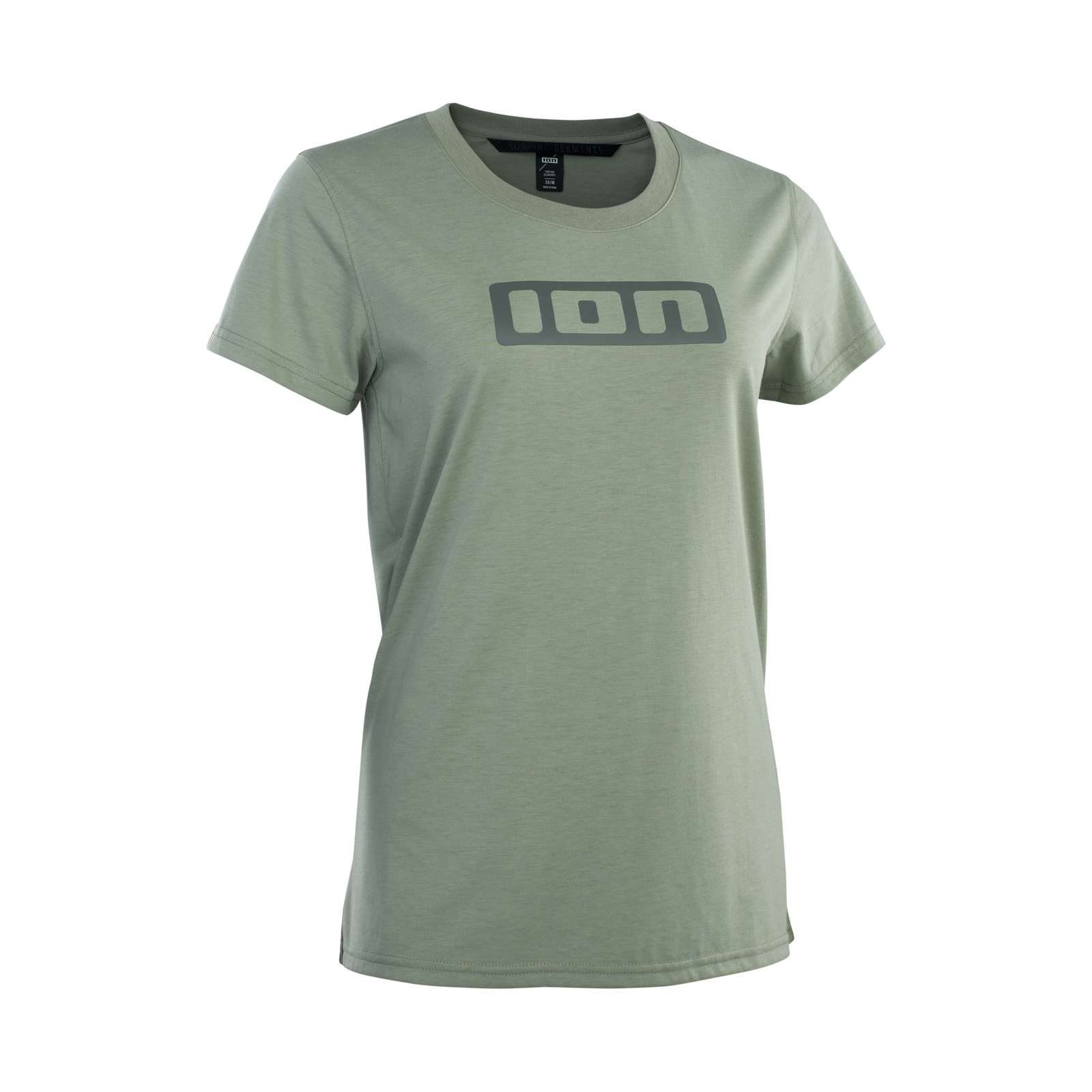 ION Bike Jersey Logo SS DR Damen Radtrikot in salbeigrün für Mountainbiking