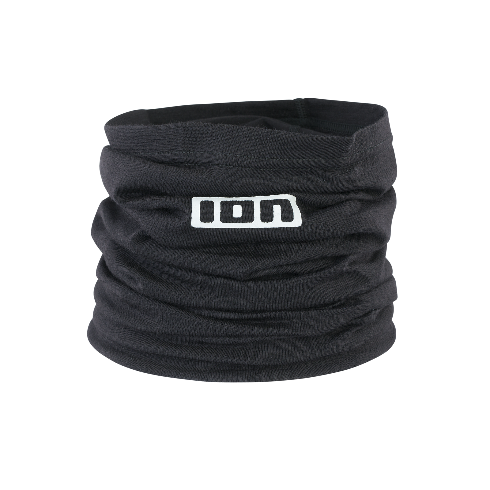 Scaldacollo ION Bike Logo Merino taglia unica in nero